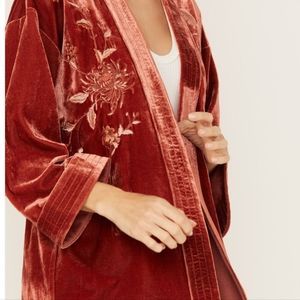 Velvet kimono